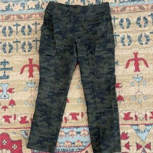 Belle by Kim Gravel Olive Cargo Pants